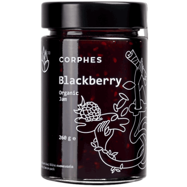 Corphes Blackberry Organic Jam