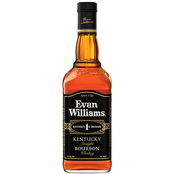 Evan Williams Black Label Straight Bourbon Whiskey