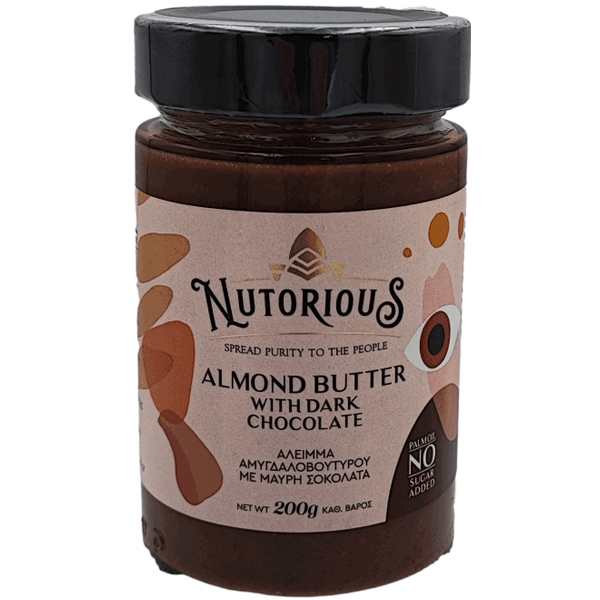 Nutorious Almond Butter with Dark Chocolate