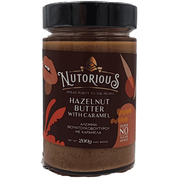 Nutorious Hazelnut Butter with Caramel