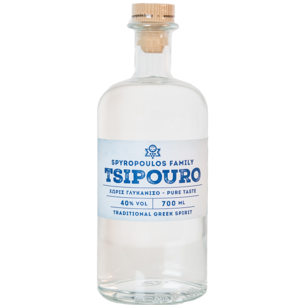 Distillery Spyropoulos Tsipouro without anise 700ml