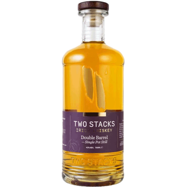 Two Stacks Single Pot Still Double Barrel Irish Whiskey